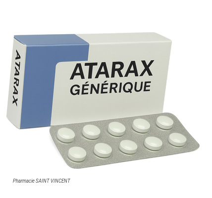 Boîte d'Atarax générique Hydroxyzine